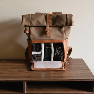 Kelly Moore The Taylor Canvas Backpack Camera Bag